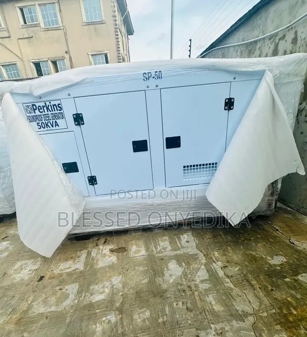 50kVA Perkins Soundproof Generator - Made in England - 1