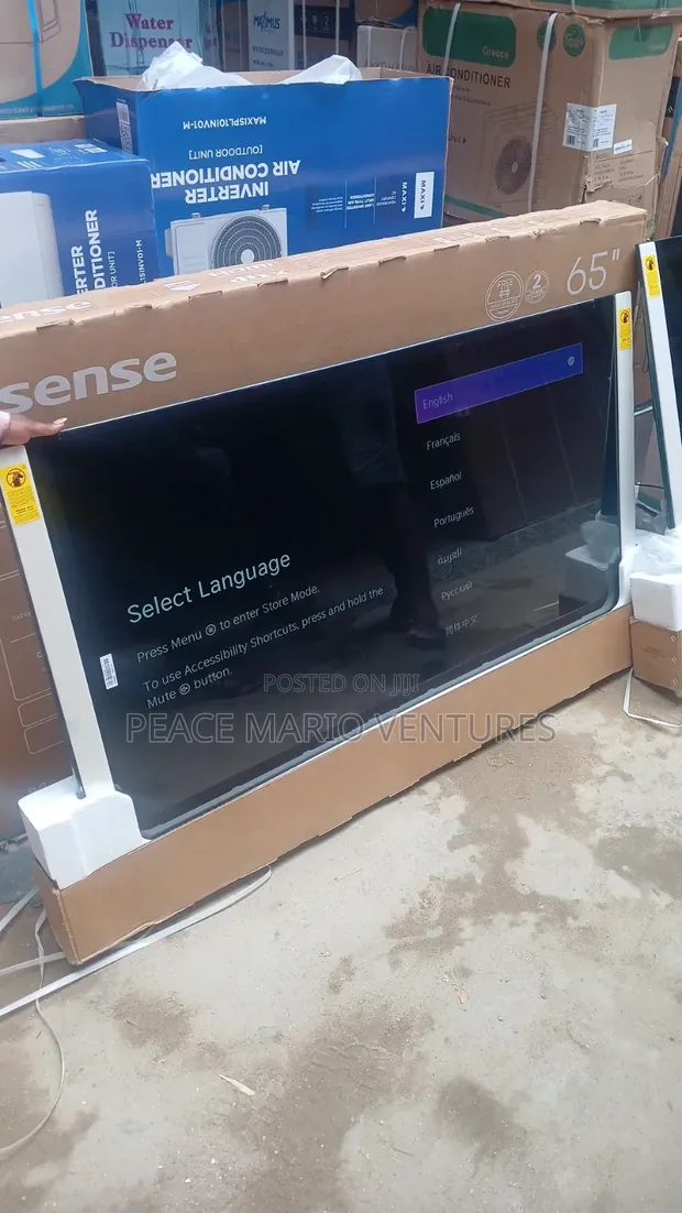 Hisense 65" 4K UHD Smart TV with 2-Year Warranty - 1