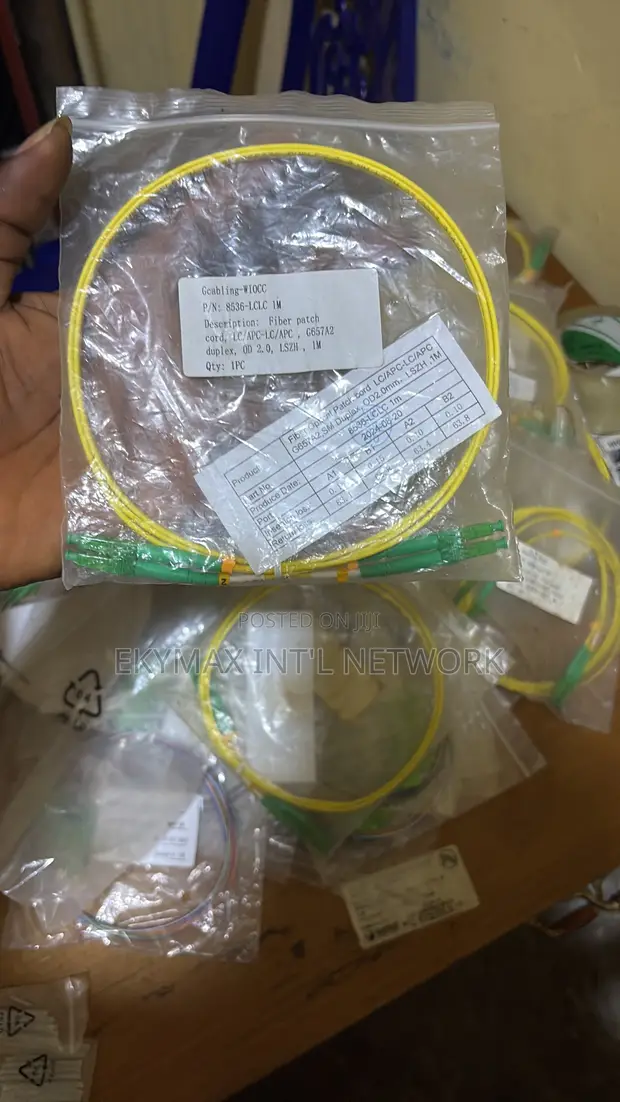 1m LC/APC zuwa LC/APC Fiber Patch Cord - 1