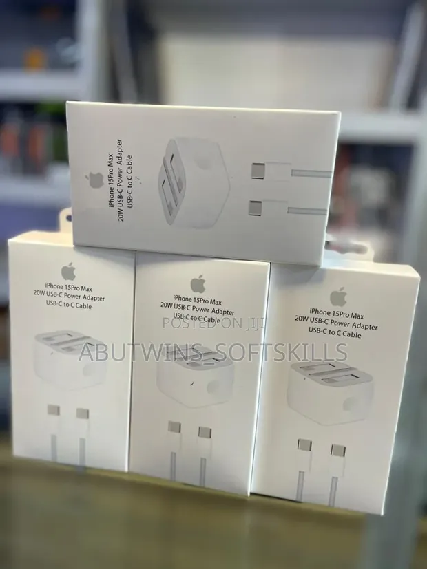 Brand New 20W USB-C Power Adapter & Cable - 1