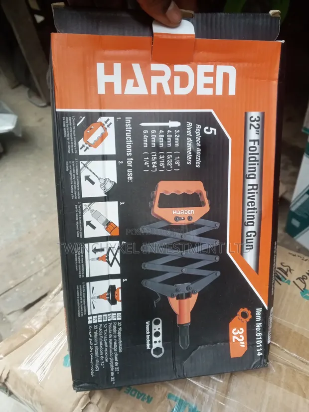 Harden 32" Folding Riveting Gun - 1