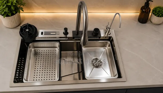 Lavida Executive Kitchen Sink - 75x45cm, 304 Stainless Steel - 1