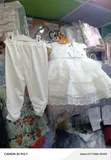 Girls' Turkey Christening Gown and Leggings Set - 2