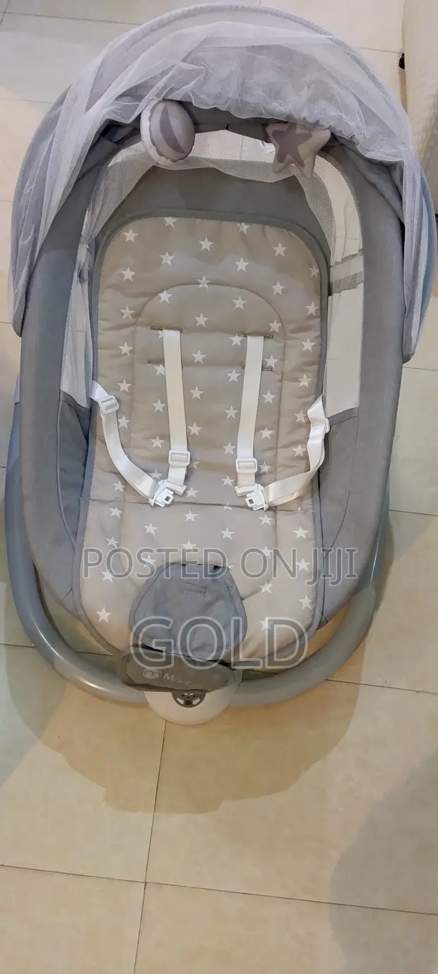 Baby Electric Swing - Grey - 1