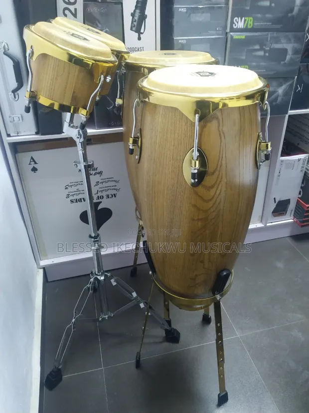 PD Conga Drum Mai Kyau Tare da Bongo - 1