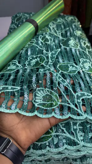 Handcut Lace Fabric - Sabon Kayayyakin