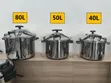 80L Commercial Pressure Pot Cooker - 2