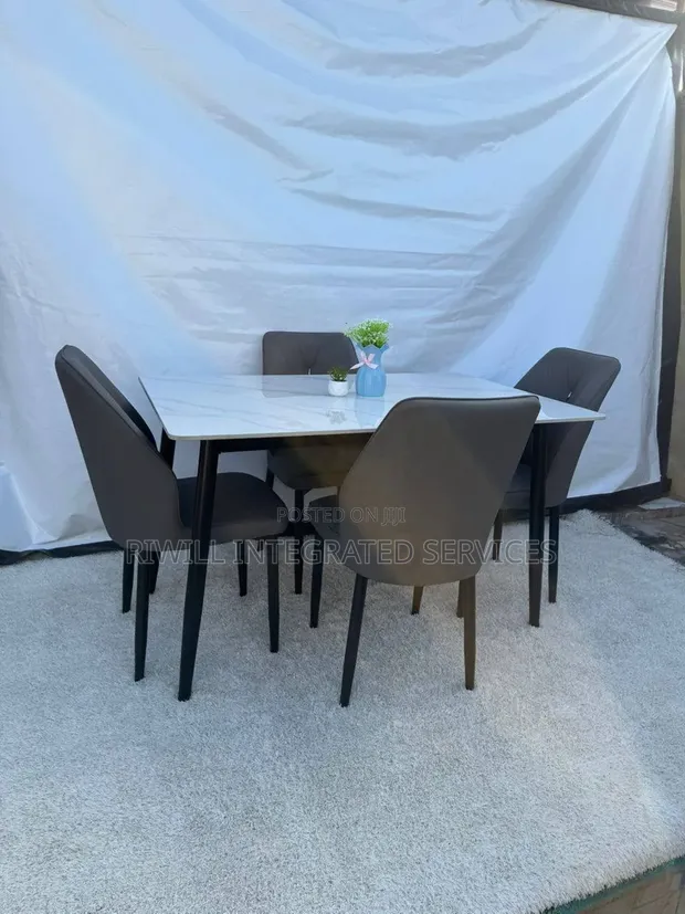 Rectangular Dining Table Set (Mai Zama 4) - 1