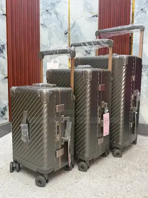 Premium Aluminum Luggage Set - 3 Pieces