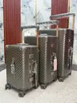 Premium Aluminum Luggage Set - 3 Pieces - 1
