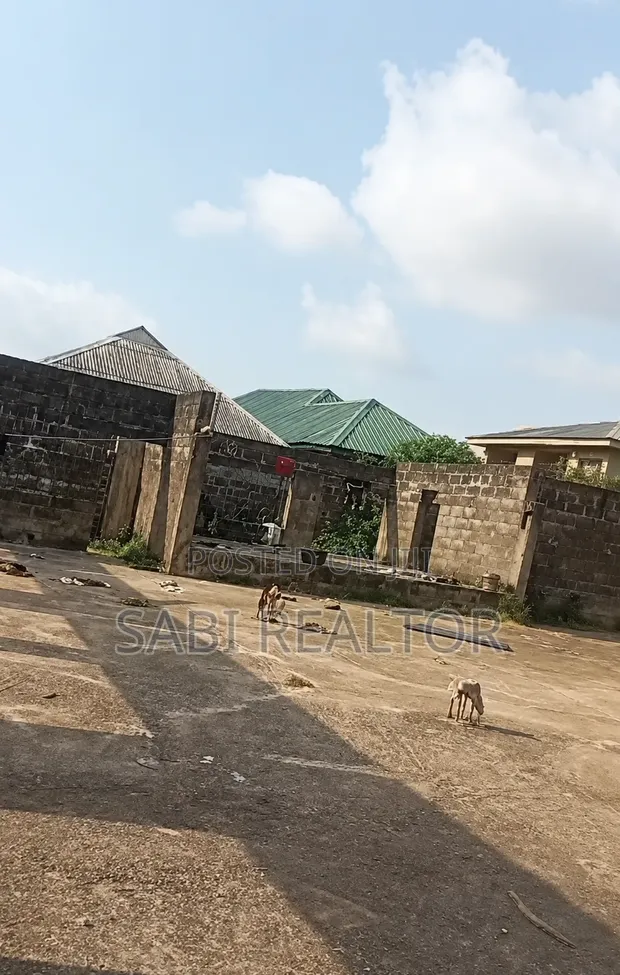 2 Plots Commercial Land with Uncompleted Event Centre, Sabo Ayobo - 1