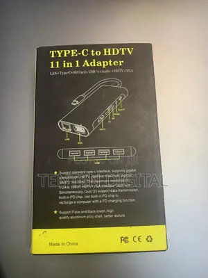 Type-C to HDTV 11-in-1 Adapter