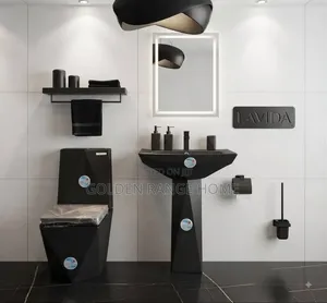 Lavida Executive Black Watercloset (WC)