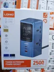 LDNIO 2500W Tower Extension Power Socket tare da 65W USB Fast Charge - 1