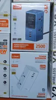 LDNIO 2500W Tower Extension Power Socket tare da 65W USB Fast Charge - 3
