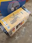 Century 18" Rechargeable Wall Fan with Remote & LED Lights - 1
