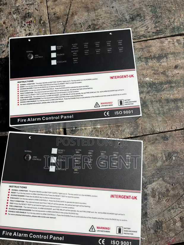 2-Zone Conventional Fire Alarm Control Panel - 1