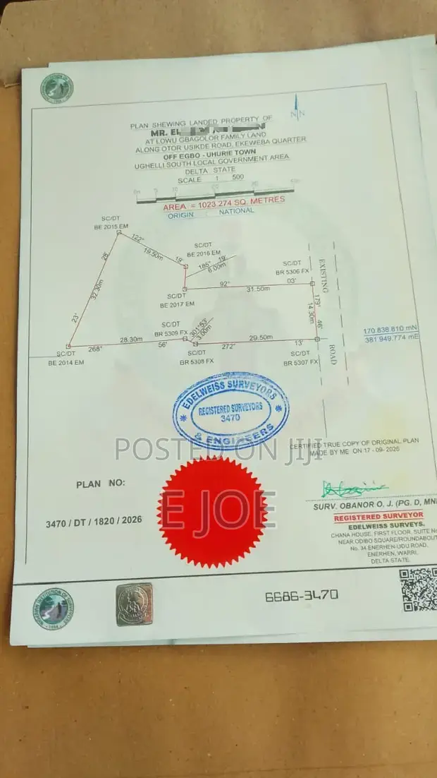 Residential Land for Sale - Ughelli South, Delta State - 1