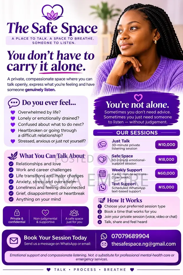 Emotional Support and Listening Sessions - 1
