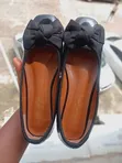 Oliveria Ian Classic Patent Black Flat Shoes - Women's Size 38 - 2