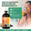 Serene Herbs Organic Black Seed Oil Bitters Liquid Tonic - 16 Fl Oz - 2