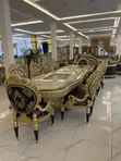 10-Seater Royal Turkish Fabric Sofa Set with Dining Table - 2