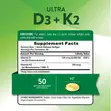 Nature's Truth Vitamin K2 MK7 tare da D3 Complex 50 Softgels - 3
