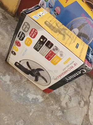Brand New Century FRCB-45 (18") Rechargeable Wall Fan