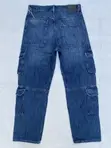 CANDA Blue Combat Cargo Denim Jeans - W30 L42 - 2