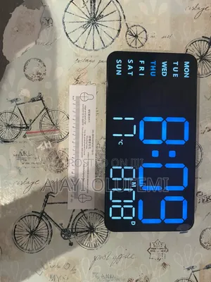 Digital Alarm Clock with Temperature Display