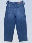 CANDA Blue Baggy Carpenter Denim Jeans W34 L45 - 2