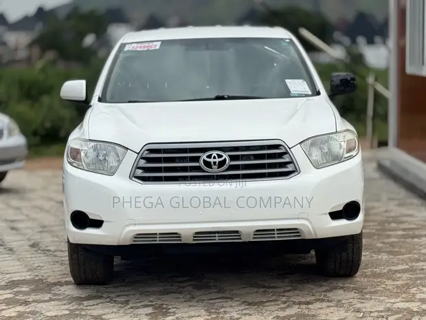 Toyota Highlander 2008 White - 1