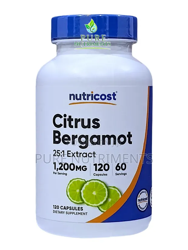 Nutricost Citrus Bergamot 1200mg - Heart & Cholesterol Support - 1