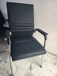 High Quality Visitor's Office Leather Chair - 2