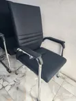 Brand New Visitor's Leather Chair - 2