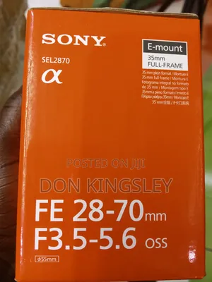 Sony 28-70mm E-Mount Lens