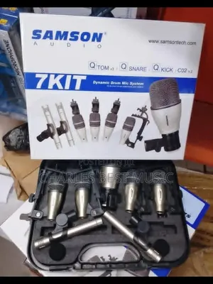 Samson PGADRUMKIT5 Professional Drum Microphone Set