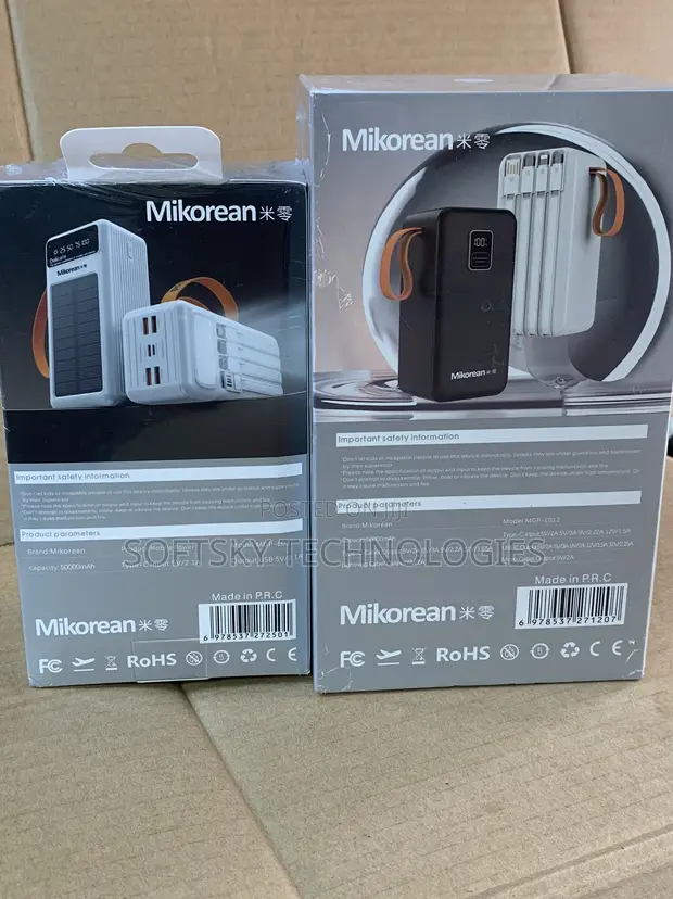 MIKOREAN 50000mAh 22.5W Power Bank - 1