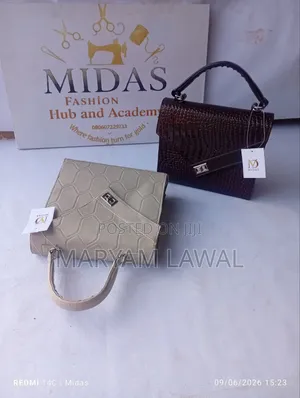 Goodpatner Faux Leather Handbag - Brown
