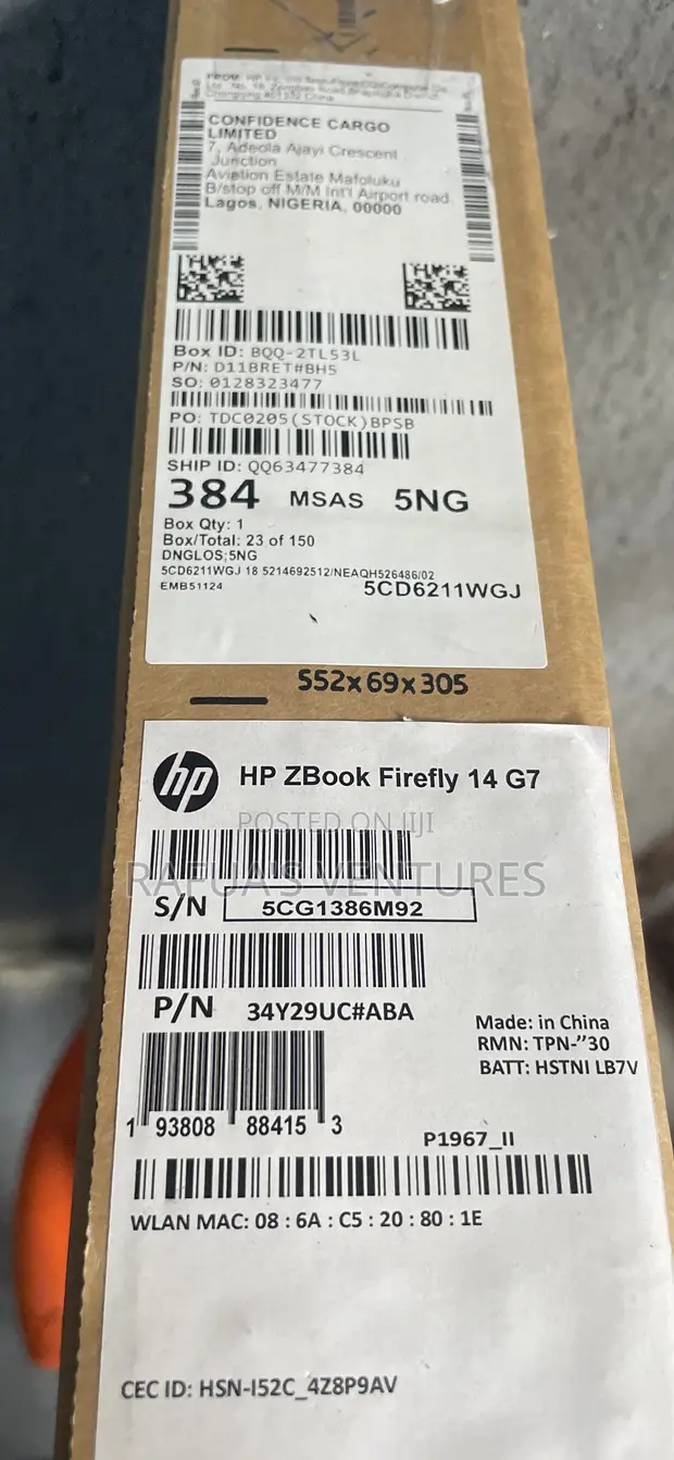 HP ZBook Firefly 14 G7 Laptop - Core i7, 16GB RAM, 512GB SSD - 1