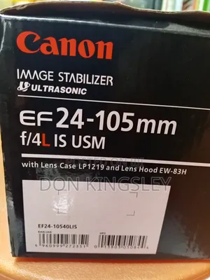 Canon EF 24-105mm f/4L IS USM Zoom Lens