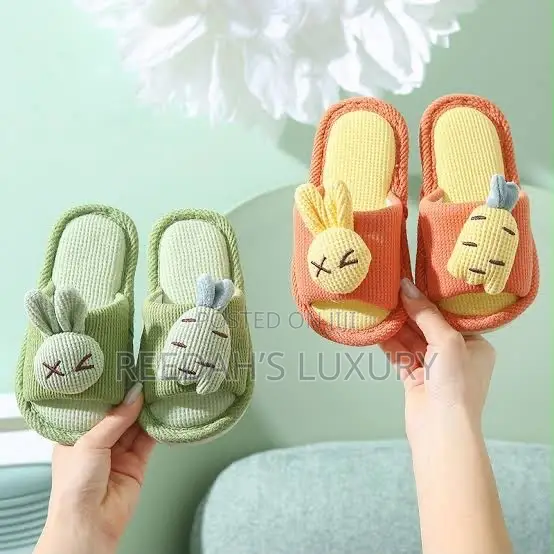 Unisex Children's Indoor Bunny Slides - 1