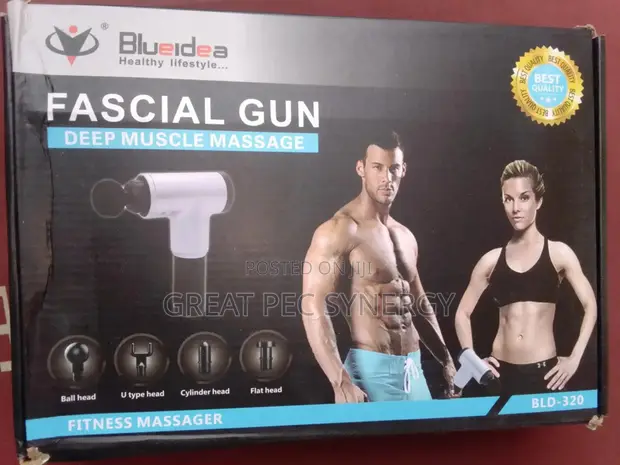 BlueIdea Facial Gun Deep Muscle Massager - 1