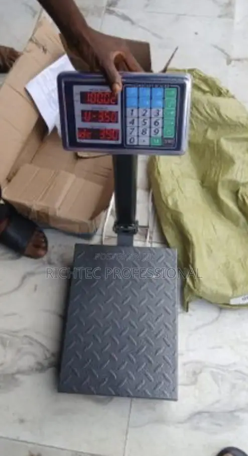Heavy-Duty Commercial Digital Platform Scale - 100kg - 1