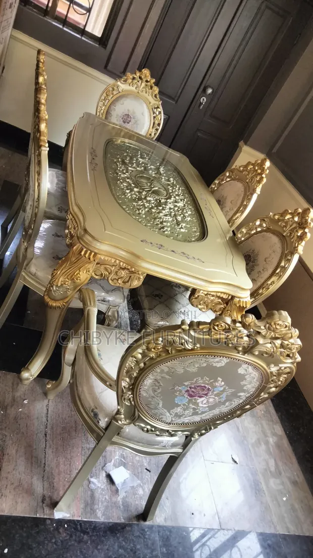 Royal Dining Table with 6 Chairs - 1