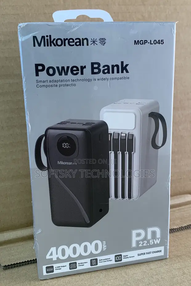 Mikorean 40000mAh 22.5W Power Bank - 1