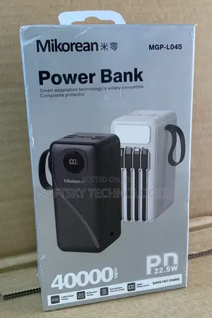 Mikorean 40000mAh 22.5W Power Bank