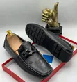 Louis Vuitton Loafers - Men's Black Leather - 1