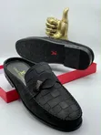 Louis Vuitton Loafers - Men's Black Leather - 2