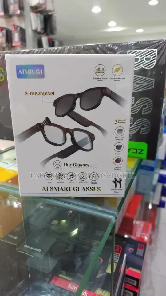 AI Smart Glasses with Open-Ear Audio - 1